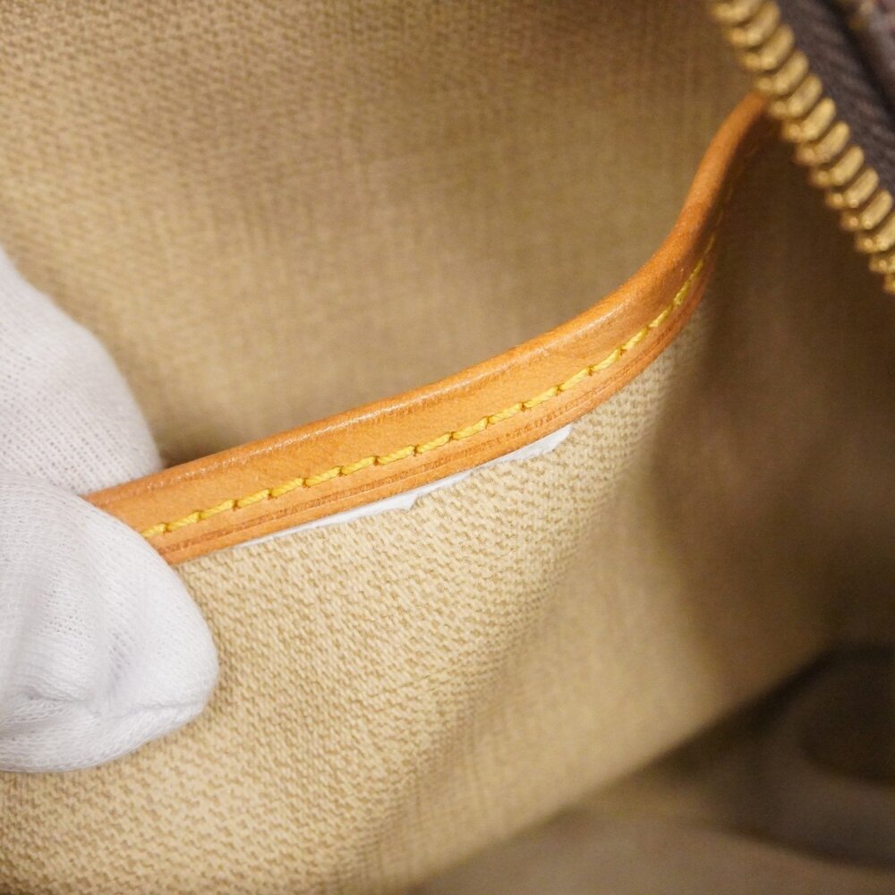 LOUIS VUITTON Authentic Brown Monogram Deauville Bag - Picture 8 of 16